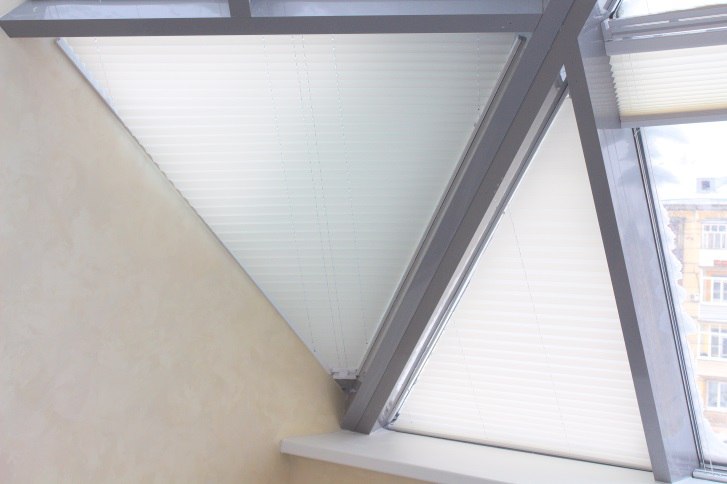 плиссе нестандартные решения