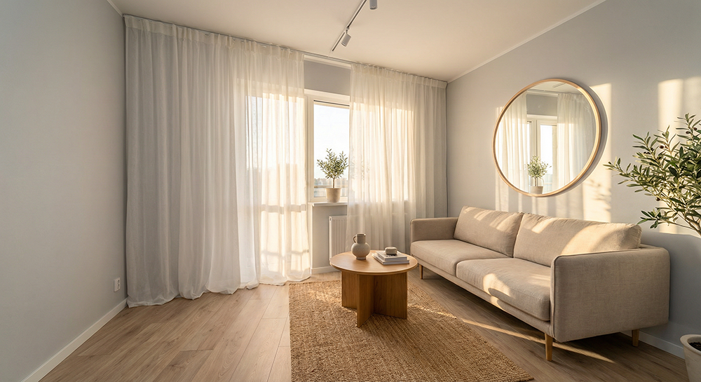 Какой цвет делает комнату больше